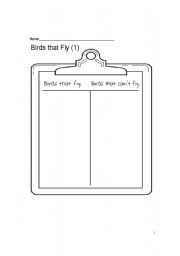 English Worksheet: Biology-Animals