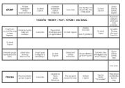 English Worksheet: Passive - board game