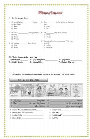 exercises using simple present 3 forms