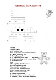 Valentines Day Crossword