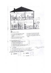 English worksheet: test