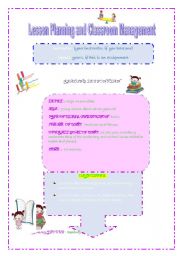 English Worksheet: lesson plan sample