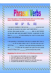 Phrasal Verbs