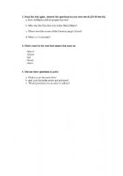 English Worksheet: Indiana Jones