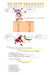 Object pronouns