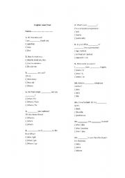 English Level Test