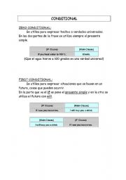 English worksheet: conditional