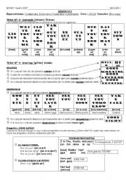 English Worksheet: session 2