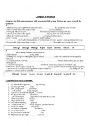  A COMPLEX WORKSHEET