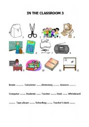 Build up your vocabulary - In the classroom 3