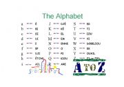 English worksheet: Alphabet wallsign