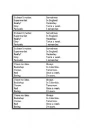 English worksheet: Make them say it!