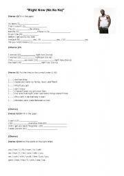 English Worksheet: Akon song on love