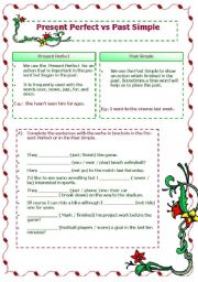 English Worksheet: Present Perfect vs Past Simple