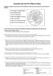 English Worksheet: ramadan