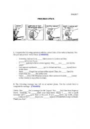 English worksheet: D.U. about tourism page 7
