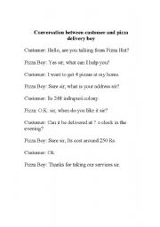 English worksheet: Telephonic Conversation