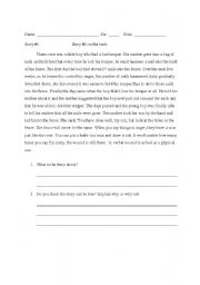 English worksheet: Social Skills - Anger and Gossiping