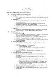 English worksheet: Social Skills Teamwork and Discipline