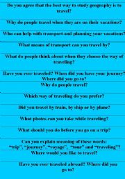 travel writing questions