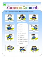 classroom commands