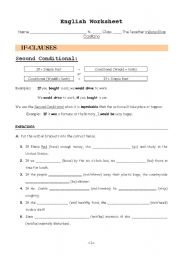 English Worksheet: Conditional sentences