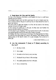 English Worksheet: Simple Present