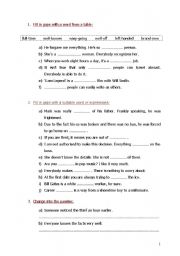 English worksheet: Test