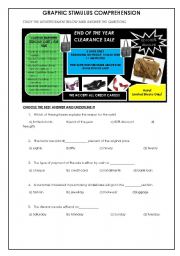 English worksheet: Graphic Stimulus