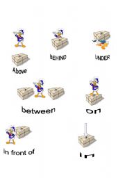 Prepositions of place