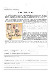 English Worksheet: test on the topic HOME - 7th form