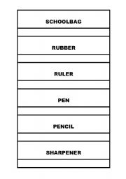 English worksheet: Classroom Objects Labels