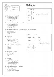 English Worksheet: Future tense