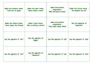 English Worksheet: Conversation Cards