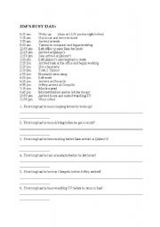 English worksheet: Past Perfect Continuous