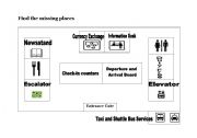 English worksheet: asking direction