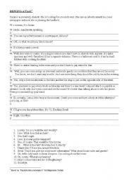 English Worksheet: Renting a flat