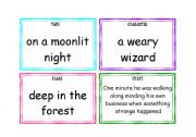 story telling flashcards