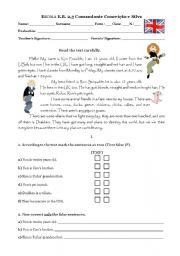 evaluation 6th grade1