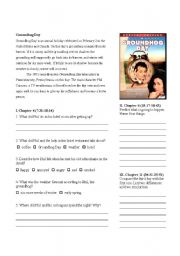 English Worksheet: Groundhog Day - The Movie