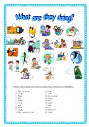 English Worksheet: future going to