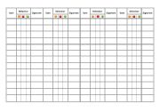 English Worksheet: Behaviour Passport