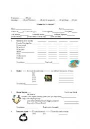 English worksheet: Cost of Parenting