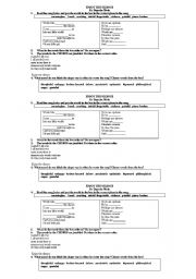 English Worksheet: Enjoy the Silence by Depeche Mode