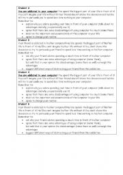 English Worksheet: DIALOGUE - ADVANTAGES & DISADVANTAGES OF COMPUTERS