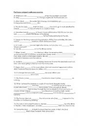 English Worksheet: Grammar ex