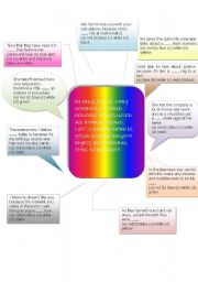COLLOCATIONS AND PHRASAL VERBS USING THE COLORS!