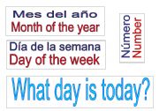 English worksheet: what day is today? 