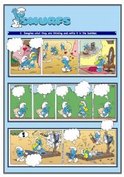 SMURFS II - COMIC STRIPS 