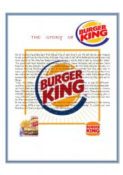 BURGER KING STORY